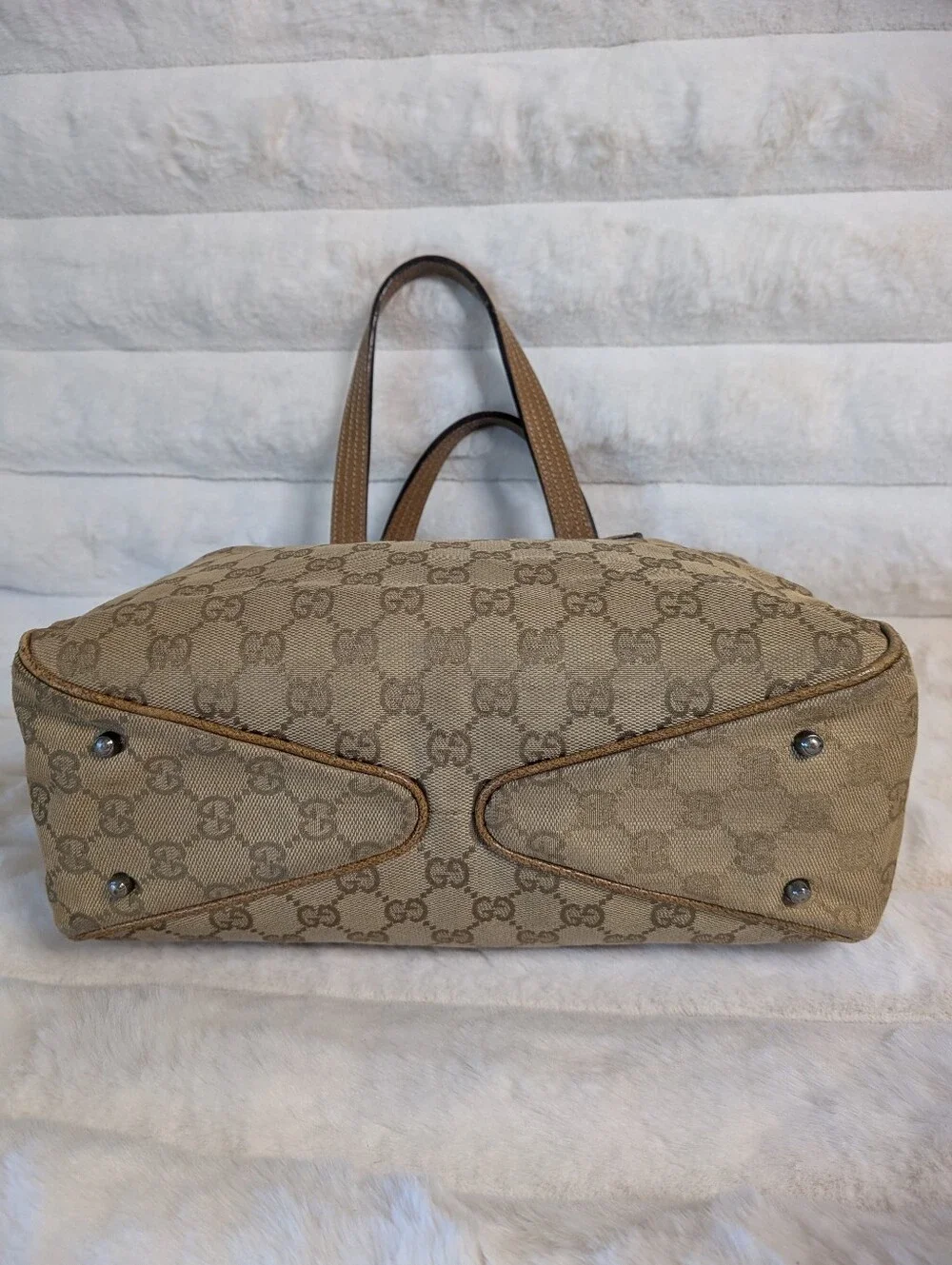 Gucci GG Canvas Monogram Tote Bag
